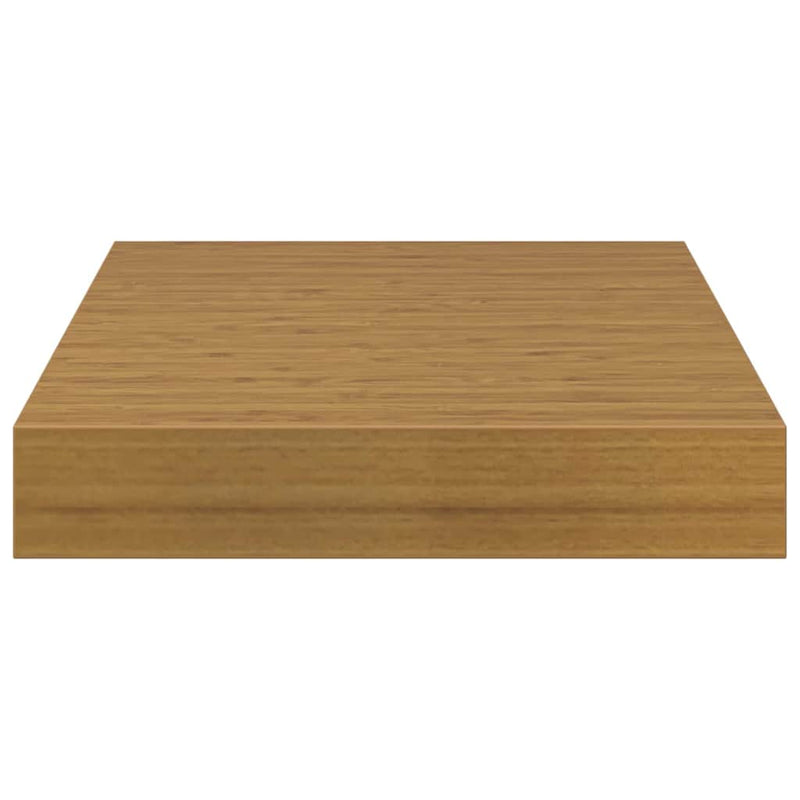 vidaXL Falpolc Falra szerelhető 2 pcs Bézs 23 x 23,5 x 4 cm Faanyag
