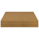 vidaXL Falpolc Falra szerelhető 4 pcs Bézs 23 x 23,5 x 4 cm Faanyag