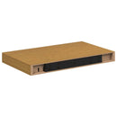 vidaXL Falpolc Falra szerelhető 4 pcs Bézs 40 x 23,5 x 4 cm Faanyag