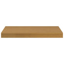 vidaXL Falpolc Falra szerelhető 2 pcs Bézs 50 x 23 x 4 cm Faanyag