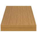 vidaXL Falpolc Falra szerelhető 2 pcs Bézs 60 x 23,5 x 4 cm Faanyag