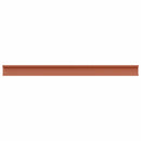 vidaXL Falpolc polcokkal tárolóval 2 pcs Piros 115 x 9 x 3 cm Faanyag