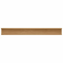 vidaXL Falpolc polcokkal tárolóval 2 pcs Barna 80 x 9 x 3 cm Faanyag