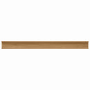 vidaXL Falpolc polcokkal tárolóval 4 pcs Barna 100 x 9 x 3 cm Faanyag