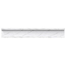 vidaXL Falpolc polcokkal 2 pcs Fehér márvány 60 x 9 x 3 cm Faanyag