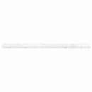 vidaXL Falpolc polcokkal 2 pcs Fehér márvány 100 x 9 x 3 cm Faanyag