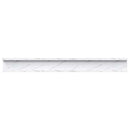 vidaXL Falpolc polcokkal 4 pcs Fehér márvány 80 x 9 x 3 cm Faanyag