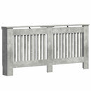 vidaXL Radiátor fedezék Betonszürke 172 x 19 x 81,5 cm Szerelt Fa
