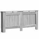 vidaXL Radiátor fedezék Szürke Sonoma 172 x 19 x 81,5 cm Faanyag