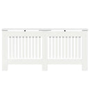 vidaXL Radiátor fedezék Magas Fényű Fehér 172 x 19 x 81,5 cm Faanyag