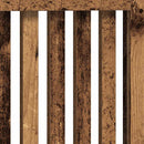 vidaXL Radiátor fedezék Öreg fa 172 x 19 x 81,5 cm Faanyag