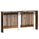 vidaXL Radiátor fedezék Öreg fa 172 x 19 x 81,5 cm Faanyag