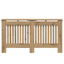 vidaXL Radiátor fedezék Artisan tölgy 152 x 19 x 81,5 cm Faanyag