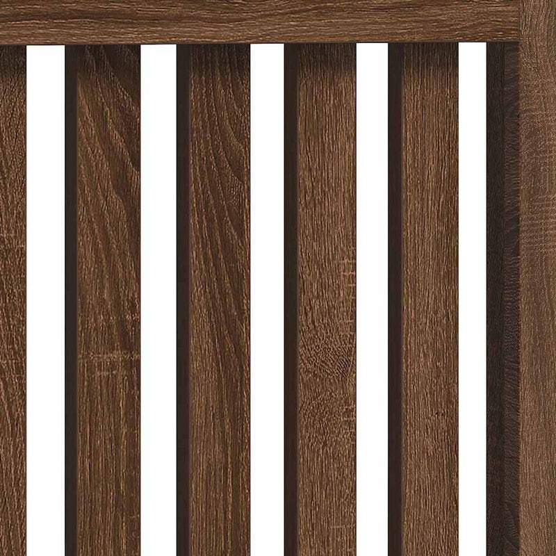 vidaXL Radiátor fedezék Barna Tölgy 78 x 19 x 81,5 cm Faanyag