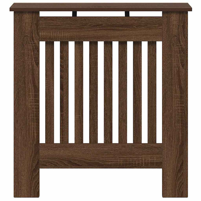 vidaXL Radiátor fedezék Barna Tölgy 78 x 19 x 81,5 cm Faanyag