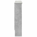 vidaXL Radiátor fedezék Beton Szürke 78 x 19 x 81,5 cm Faanyag