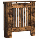 vidaXL Radiátor fedezék Füstölt tölgy 78 x 19 x 81,5 cm Faanyag