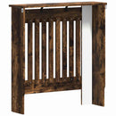 vidaXL Radiátor fedezék Füstölt tölgy 78 x 19 x 81,5 cm Faanyag