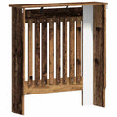 vidaXL Radiátor fedezék Öreg fa 78 x 19 x 81,5 cm Faanyag