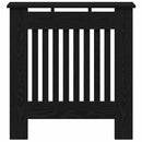 vidaXL Radiátor fedezék Fekete tölgy 78 x 19 x 81,5 cm Faanyag