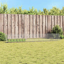 vidaXL Nyúl Ketrec Ezüst 650 x 55 x 55 cm Horganyzott acél