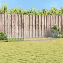 vidaXL Nyúl Ketrec Ezüst 215 x 100 x 85 cm Horganyzott acél