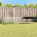 vidaXL Nyúl Ketrec Ezüst 400 x 78 x 78 cm Horganyzott acél