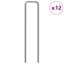 vidaXL Nyúl Ketrec Ezüst 300 x 100 x 210 cm Horganyzott acél