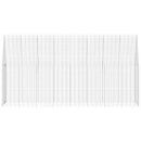 vidaXL Nyúl Ketrec Ezüst 400 x 100 x 210 cm Horganyzott acél