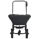 vidaXL Elterítő Fekete 82 x 46 x 75 cm PVC és Acél