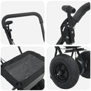 vidaXL Elterítő Fekete 53 x 81,5 x 78 cm PVC és Acél