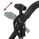 vidaXL Elterítő Fekete 53 x 81,5 x 78 cm PVC és Acél