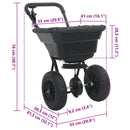 vidaXL Elterítő Fekete 53 x 81,5 x 78 cm PVC és Acél
