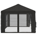 vidaXL Napernyő ponyva oldalfalakkal Antracitszürke 600,5 x 300,5 cm