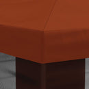 vidaXL Napernyő ponyva oldalfalakkal Terrakotta 600,5 x 300,5 cm