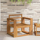vidaXL Karfa 2 db Természetes 58,5 x 10 x 61 cm Tömör Akácfa