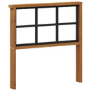 vidaXL Karfa 2 db Természetes 60 x 6 x 61 cm Tömör Akácfa