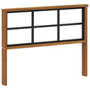 vidaXL Karfa 2 db Természetes 78,5 x 6 x 61 cm Tömör Akácfa