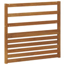vidaXL Karfa 2 db Természetes 79 x 4 x 73 cm Tömör Akácfa