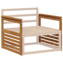 vidaXL Karfa 2 db Természetes 79 x 6 x 61 cm Tömör Akácfa