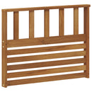 vidaXL Karfa 2 db Természetes 80 x 6 x 61 cm Tömör Akácfa
