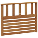 vidaXL Karfa 2 db Természetes 80 x 6 x 61 cm Tömör Akácfa