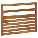 vidaXL Karfa 2 db Természetes 78,5 x 8 x 60 cm Tömör Akácfa