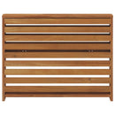 vidaXL Karfa 2 db Természetes 78,5 x 10 x 61 cm Tömör Akácfa