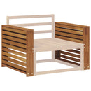 vidaXL Karfa 2 db Természetes 78,5 x 10 x 61 cm Tömör Akácfa