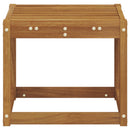 vidaXL Székpad Természetes 43 x 43 x 37 cm Tömör Akácfa