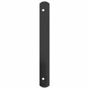 vidaXL Ablak Rács 115 x 30 cm Porszórt acél Fekete