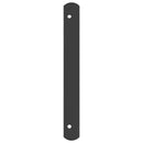 vidaXL Ablak Rács 176 x 30 cm Porszórt acél Fekete
