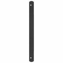 vidaXL Ablak Rács 116 x 45 cm Porszórt acél Fekete