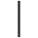 vidaXL Ablak Rács 174 x 45 cm Porszórt acél Fekete